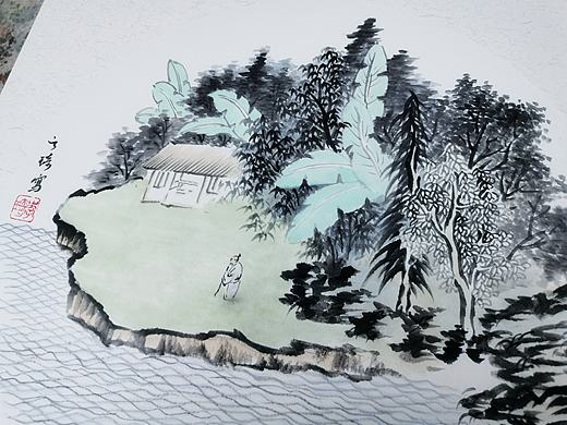 隱（個(gè)人主頁(yè)-ZNTE3NDgxMTY=） - 繪畫 - 站酷設(shè)計(jì)師水墨琦子原創(chuàng)素材 - 站酷ZCOOL