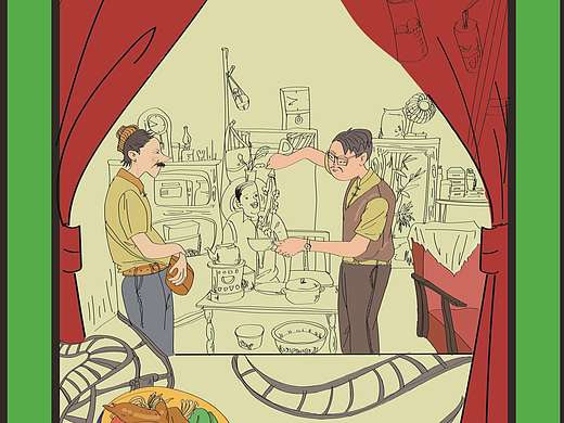 唯爱和美食不可辜负（个人主页-ZNDIwNDM0MTI=） - 商业插画 - 站酷设计师韵子吖吖吖原创素材 - 站酷ZCOOL