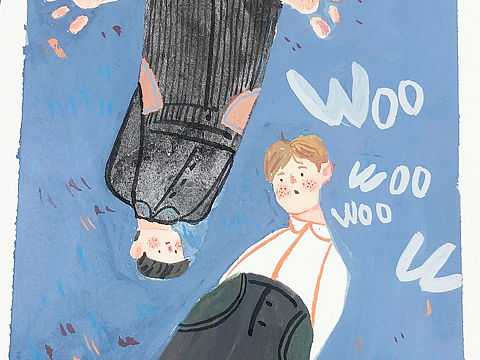 水彩（个人主页-ZNTE1MTY3MDA=） - 儿童插画 - 站酷设计师都安原创素材 - 站酷ZCOOL