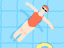 夏日-游泳