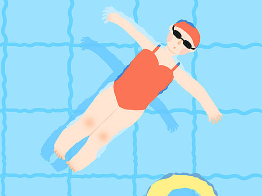夏日-游泳