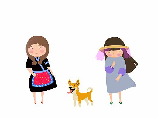 小人儿（个人主页-ZMzAzNTE4NzY=） - 儿童插画 - 站酷设计师一只眼线的猫原创素材 - 站酷ZCOOL