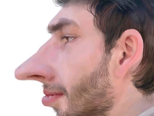 写实肖像步骤图