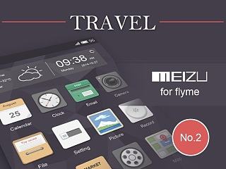 Travel_魅族flyme手机主题设计决赛