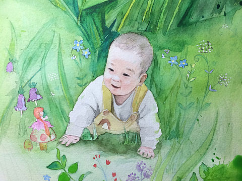 宝贝雨儿～（个人主页-ZMjEwMTk1NDQ=） - 绘画 - 站酷设计师snow5233原创素材 - 站酷ZCOOL