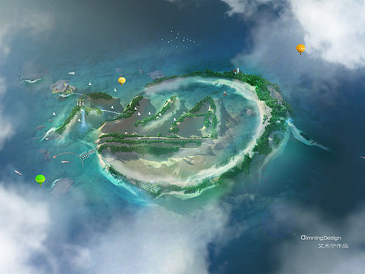 常识用一个Logo的形状做了一卡场景