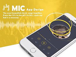 MIC音乐播放器_UI设计_交互动效
