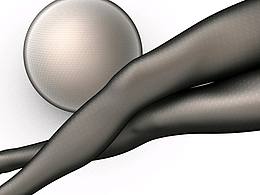 使用C4D原生渲染器就關(guān)于絲襪材質(zhì)的第一次嘗試