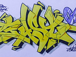 Graffiti字体设计