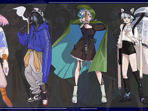 人物设定_素材网站_图片免费下载-zcool站酷