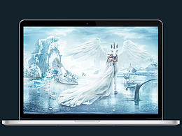 冰雪奇幻海报