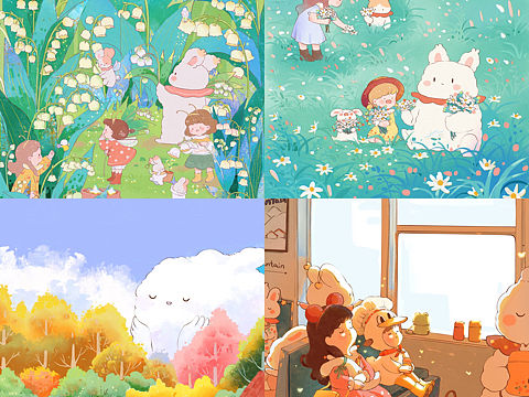 兔子镇的慢时光