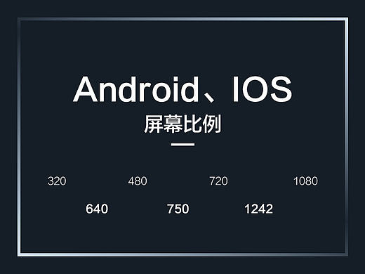 安卓与IOS屏幕尺寸