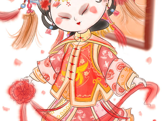 清朝女孩