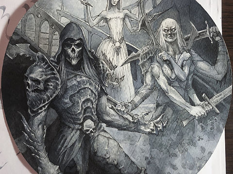 临摹- 死亡法庭