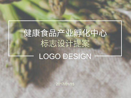 健康食品产业孵化中心--logo设计
