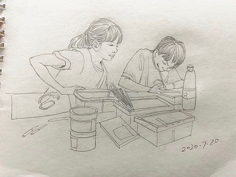 【速写合集】日常上班中的点点滴滴