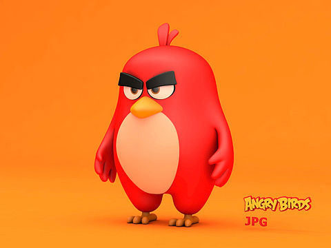 C4D-005 愤怒的小鸟（无毛）