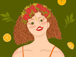 《等待2019第三個(gè)情人》人物插畫