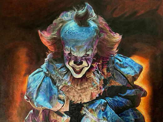 邮差手绘—小丑回魂