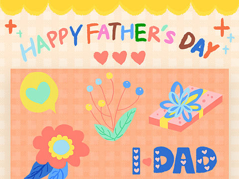 父亲节快乐💙🧡💚💜
