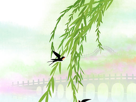 UI/UX APP 引导页 原创插画