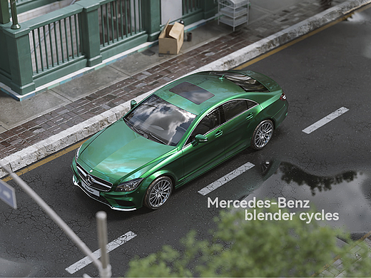 Mercedes-Benz .blender Render