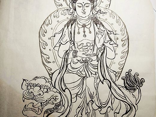 白描（个人主页-ZNDk0NDk1OTI=） - 绘画 - 站酷设计师言木_LYT原创素材 - 站酷ZCOOL