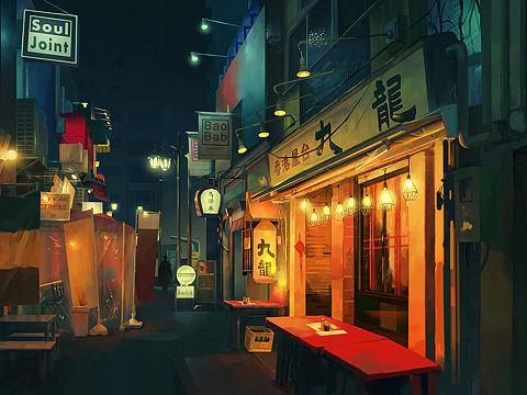 场景作品