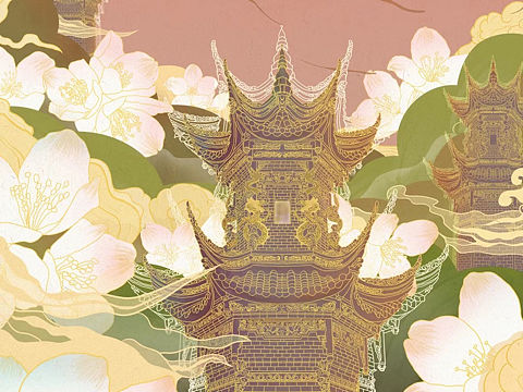 成都（个人主页-ZNTU4MTkxODg=） - 商业插画 - 站酷设计师大脸扬原创素材 - 站酷ZCOOL