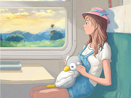 插图/青春记忆~（个人主页-ZMTc4NDIyNTI=） - 商业插画 - 站酷设计师Vee7原创素材 - 站酷ZCOOL