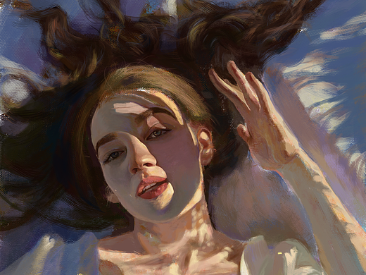 氛围感/厚涂绘画