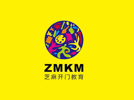 少儿美术教育海报创意