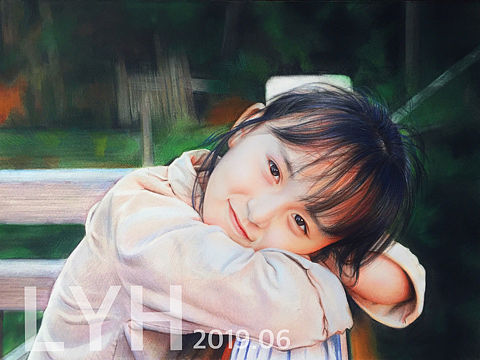 彩铅作品更新-刘楚恬