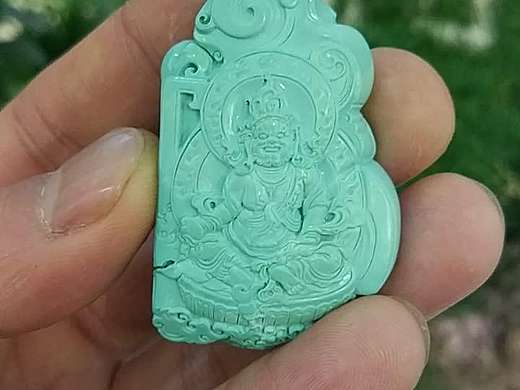 绿松石雕件