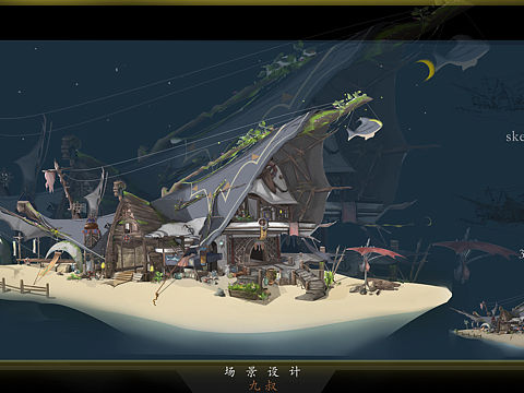 渔家（个人主页-ZNTcwODAyNzY=） - 游戏原画 - 站酷设计师九叔叔丫原创素材 - 站酷ZCOOL