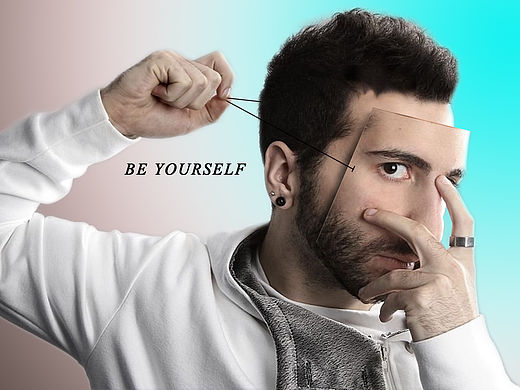 BE YOURSELF（个人主页-ZMTQ4NDQ3NDA=） - 其他平面 - 站酷设计师花开彼岸Ly原创素材 - 站酷ZCOOL