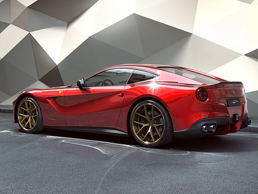 Ferrari F12 CGI摄影