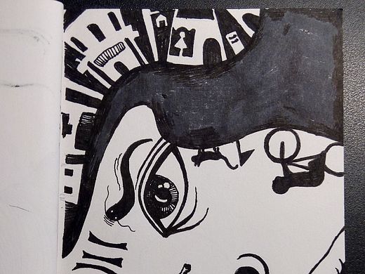 色友手多画了几笔,没想到,我居然能补回来