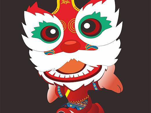 狮子吉祥物（个人主页-ZNTIyNTMwMTY=） - IP形象 - 站酷设计师兰香子原创素材 - 站酷ZCOOL