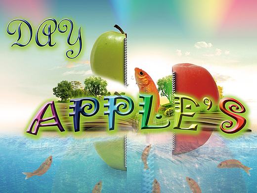 APPLE'S DAY（个人主页-ZMTYzNjQ5NDg=） - 海报 - 站酷设计师莫月凝原创素材 - 站酷ZCOOL
