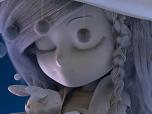 祈祷少女(素模稿)