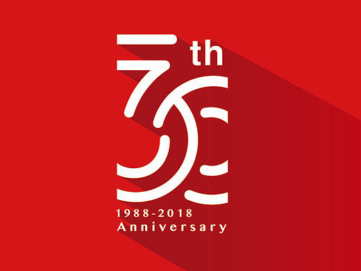 万达30周年标志设计（六）