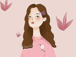 漂亮的女孩画像