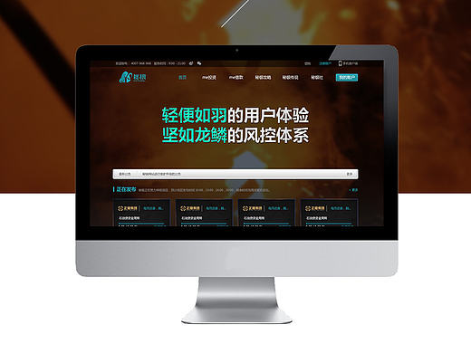 暗黑系理财网站