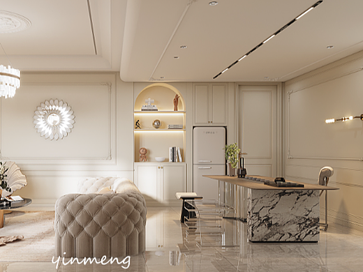 简欧风——颜色、细节烘托气氛