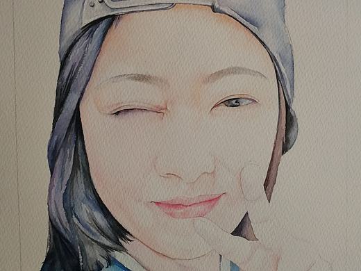 水彩人物