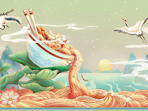 国风插画（个人主页-ZNTM4MTA2ODQ=） - 商业插画 - 站酷设计师阿逸tyyyyyyyy原创素材 - 站酷ZCOOL