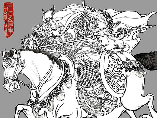 中国传统武将人物设定集