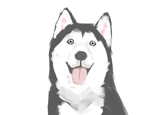 二哈和毒液（个人主页-ZMzc2MTY3MDA=） - 创作习作 - 站酷设计师品如的衣柜原创素材 - 站酷ZCOOL